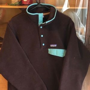 Patagonia Synchilla pull over with chest pocket